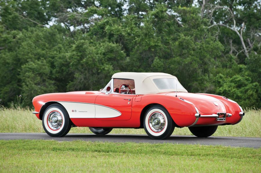  Chevrolet Corvette Fuel-Injected Convertible 1957 года  (фото 33 из 46)